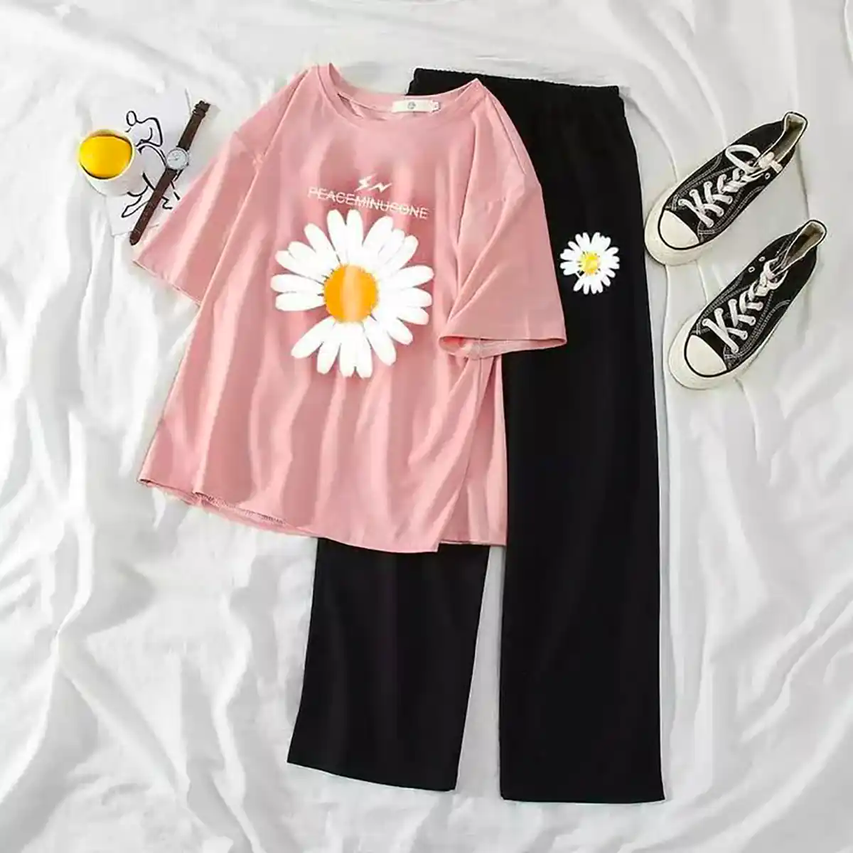 تیشرت شلوار لانگ زنانه