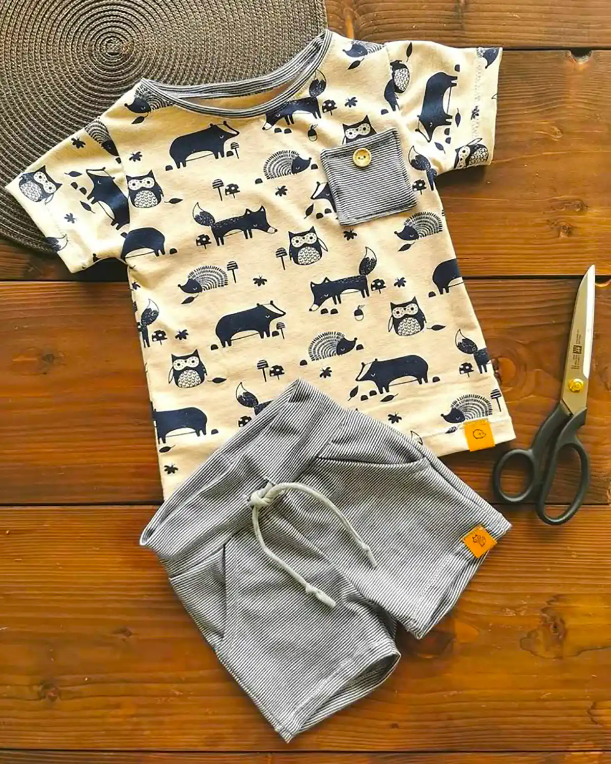 تیشرت شلوارک جذاب بچه گانه