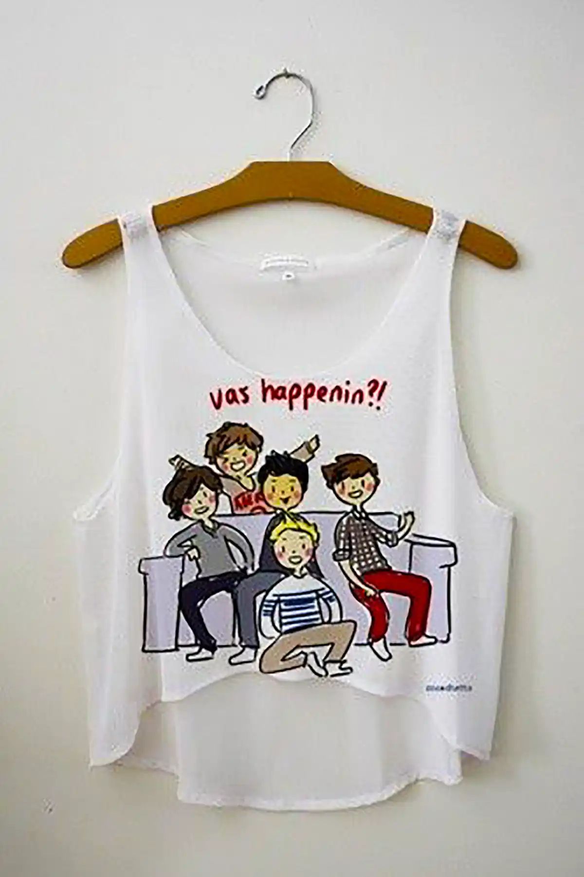 تاپ طرح دار دخترانه