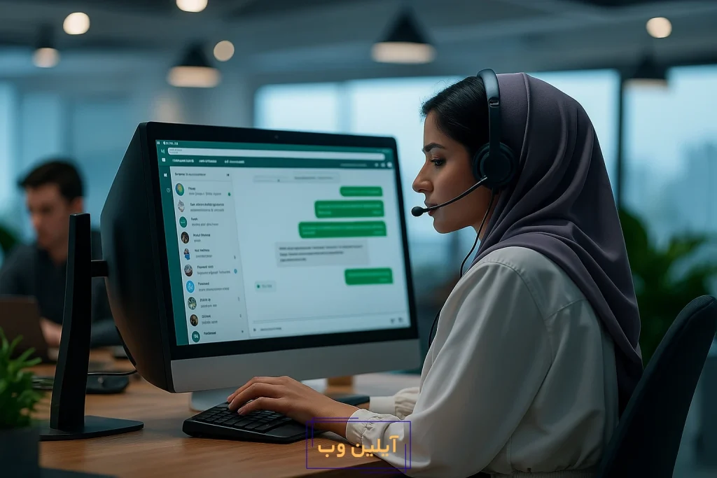 هوش مصنوعی واتساپ و تلگرام