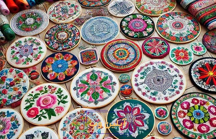 کاربردهای مختلف انواع سوزن‌دوزی 