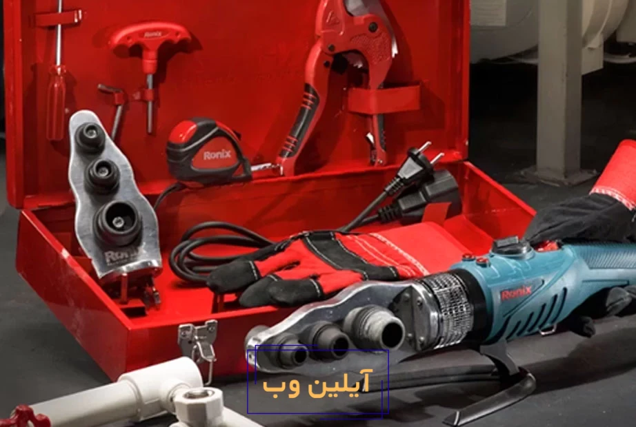 جوشکاری پلی اتیلن با دستکش ایمنی