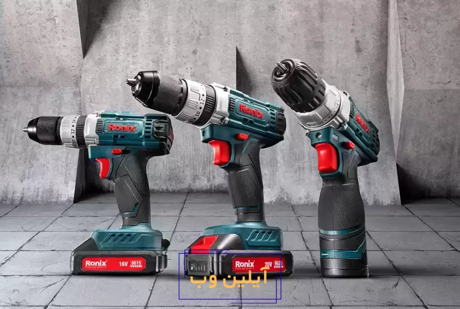 دریلهای شارژی رونیکس
