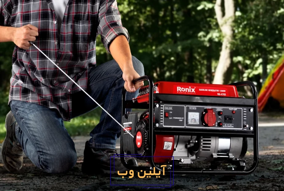 ژنراتور بنزینی 1,2کیلو وات مدل RH-4703