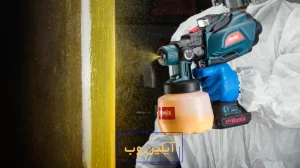 معرفی پیستوله رنگ پاش شارژی 20 ولت 8604: ویژگی و کاربردها