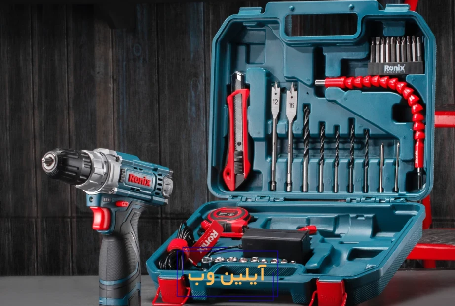 کیت دریل شارژی 35 پارچه مدل RS-8611