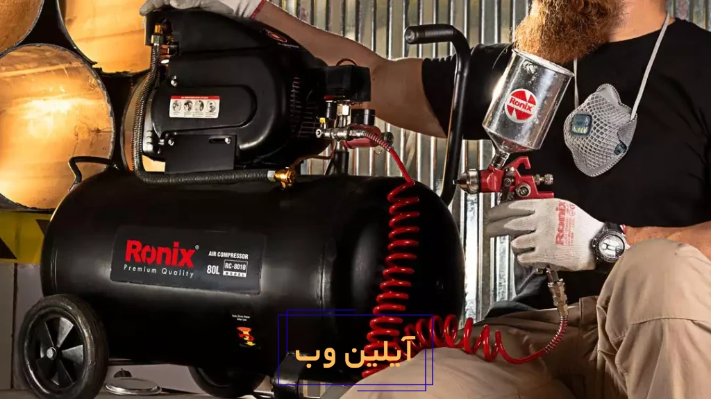 پمپ باد مناسب رنگ‌ کاری؛ خودرو، رینگ، چوب و دیوار