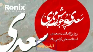 به بهانه روز گرامیداشت سعدی؛ در ستایش استاد سخن