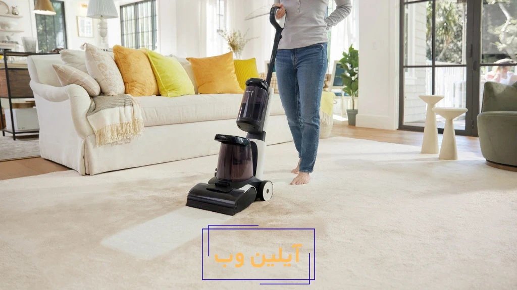 کاربردهای دستگاه فرش‌شور؛ شستشوی آسان، لکه‌بری و صرفه‌جویی در زمان