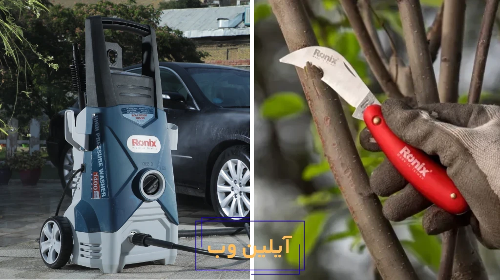 تمیزکاری ابزار باغبانی و تجهیزات مزرعه با کارواش خانگی