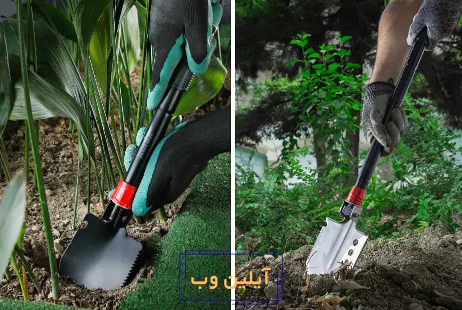 انواع بیل‌های باغبانی